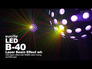 EUROLITE LED B-40 Laser Beam Effect wh