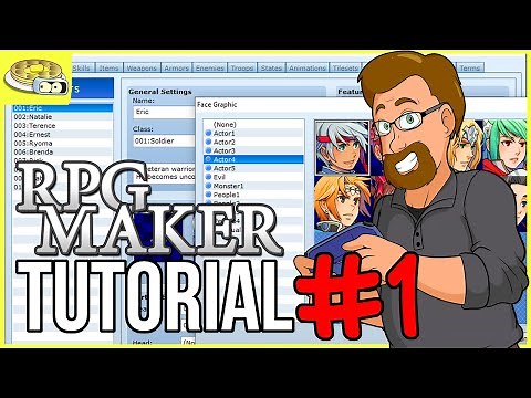 Program OVERVIEW for Beginners | BenderWaffles Teaches RPG Maker Tutorial HOW TO #1 Guide VX MV MZ