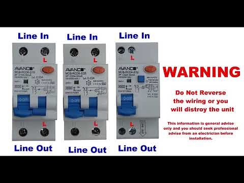 How to Connect a RCBO or Safety Switch