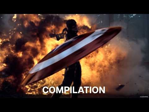 Iconic Captain America Shield Moments | Compilation