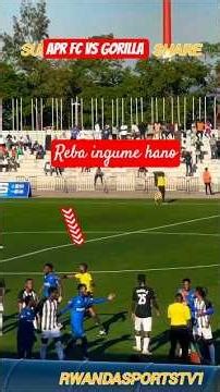 Irebere ingume kumukimo APR FC vs GORILLA 🦍 #footballclub #superclub #fyp #rwandasportstv1 #aprfc