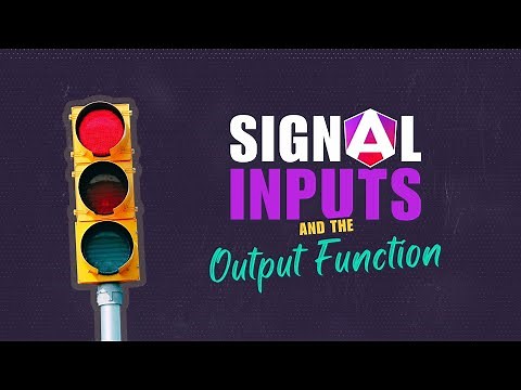 Signal-based inputs and the output function