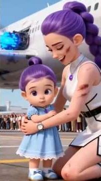 💥 Crash Plan Mission Failed?! RUMI & ZOEY Face the Fallout ⚡😢disney #zoey #rumi #crash #short #plane