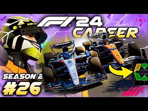 F1 24 CAREER MODE: I Cannot Believe this AI's Dirty Driving! TWO v ONE Stop Race!