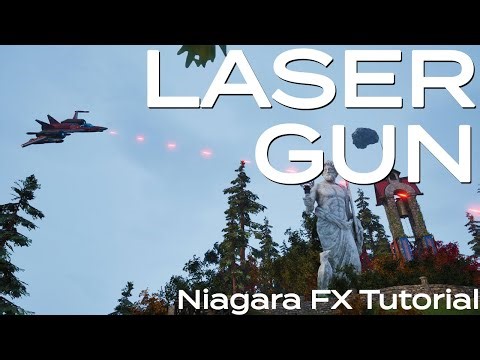 Niagara 5.5 Tutorial: Laser Gun in Unreal Engine