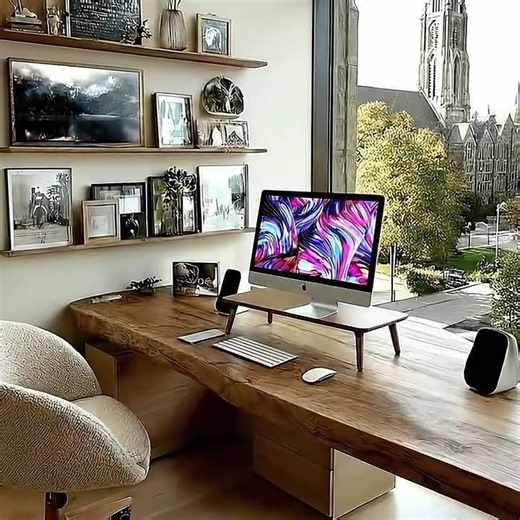 Maclean MC-930 Monitor Stand Laptop Stand Screen Riser Desk Attachment Screen Stand up to 20kg