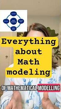Watch full video on mathematical modeling , five steps of how to solve a real world problem #maths