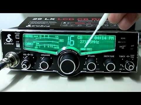New Cobra 29 LX CB Radio - Digital Display 40 Channel AM
