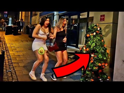 BUSHMAN PRANK | CHRISTMAS TREE MAN SCARE EPIC REACTIONS