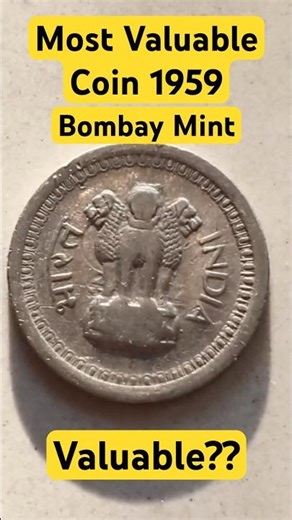 Valuable Coin! Find the RAREST 1954 Indian Paise! #coin #coin #oldcoins