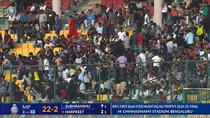 10K views · 234 reactions | The crowd here in Bengaluru have turned up in HUGE numbers to witness the #SMAT Final! Live - https://www.bcci.tv/domestic/syed-mushtaq-ali-trophy/match/13937 IDFC FIRST Bank | BCCI Domestic | Facebook