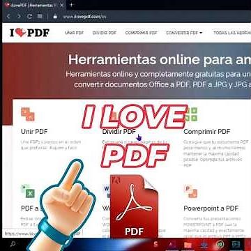 Cómo EDITAR, UNIR, DIVIDIR y CONVERTIR cualquier PDF con iLovePDF 📄 ¡TODO ONLINE y GRATIS! 🔥 #pdf
