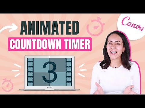 How to Make a COUNTDOWN Timer with Canva ⏲ EASY!!! - For FREE and PRO users