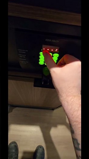 Assa Abloy locked safe override key procedure