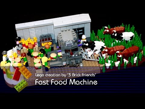Lego Fast Food Machine