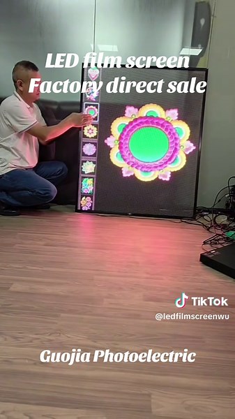 Interactive Transparent LED Film Screens Explained