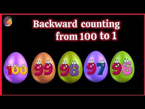 Backward counting || counting backwards || backward numbers #numbers #countingnumbers