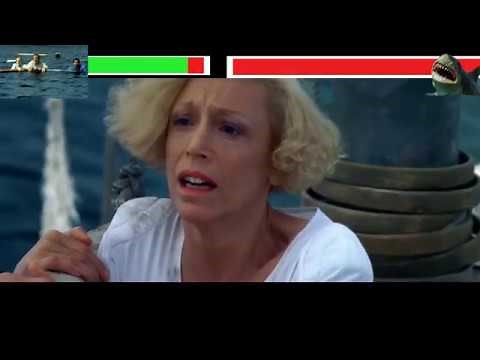 Jaws: The Revenge Final Battle with healthbars