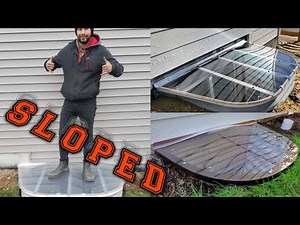 Sloped Custom Window Well Covers