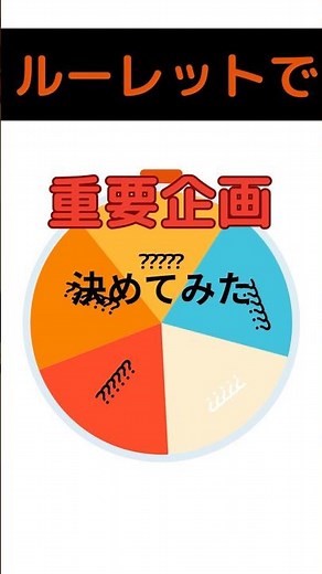 自作ルーレットで、今後の重要企画を決めた結果.....、 #scratch #スクラッチ #プログラミング #scratchers #初心者 #ルーレット #デビュー #企画 #紹介 #efmlt