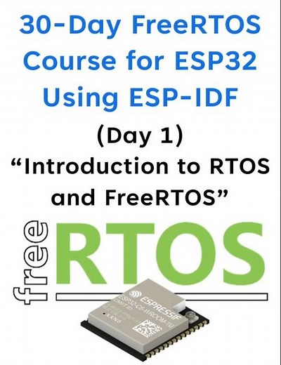 Day 1 – Introduction to RTOS and FreeRTOS
