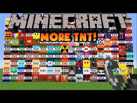 Minecraft: More TNT Mod! (New Types Of TNT)