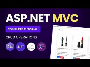 Learn ASP.NET Core MVC & EF Core & JQuery in 1 Hour – Fast Track for Beginners