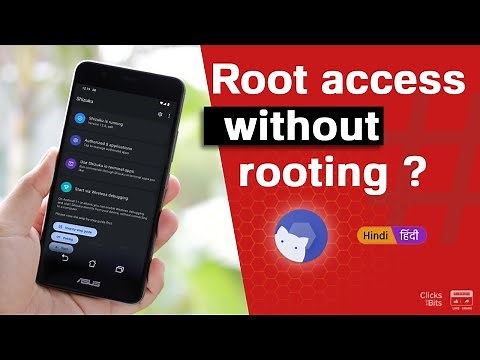 Root like access using Shizuku app on any Android device.