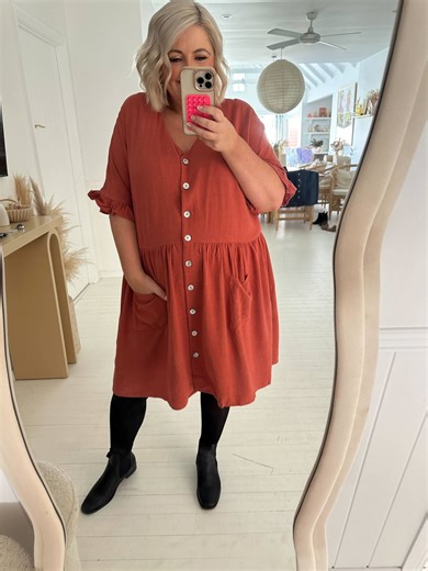 DIVINE DRESSES: The perfect dress for all year round 😍 From summer days to cosy winter evenings, it's your go-to effortless dress ✨ Layer with boots, knitwear, or a Tammy Blazer for timeless comfort and style 🩷 Available in multiple colours and sizes 6-30 🙌 #proudpoppyclothing #proudpoppy | Proud Poppy Clothing
