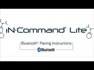 iN·Command® Lite | Bluetooth Pairing Instructions