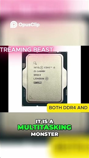 Intel Core i5 14600K The Ultimate Multitasking PC CPU