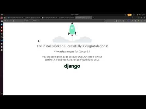 Django Installation Guide (2025) — Setup Python, pip, venv, and Django