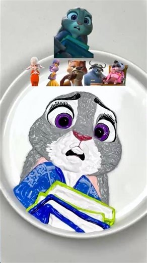 Painting Zootopia 2 → Mixing Into a New Color! Can You Guess It?(Part30)🎨#zootopia2#artist #art