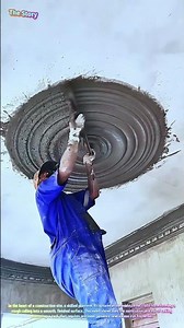 The Art of Smooth Finishes: Plastering a Ceiling 🛠️🏠