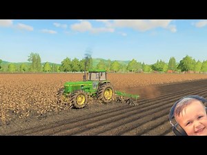 Farming simulator 19 | Planting the field with hay and buying new tractors