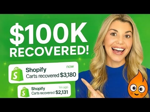 This Custom App Recovers Abandoned Carts for Shopify Ecommerce Stores