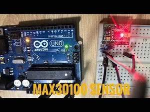 Cảm biến nhịp tim max30100 arduino uno - Heart rate sensor max30100 with arrduino uno