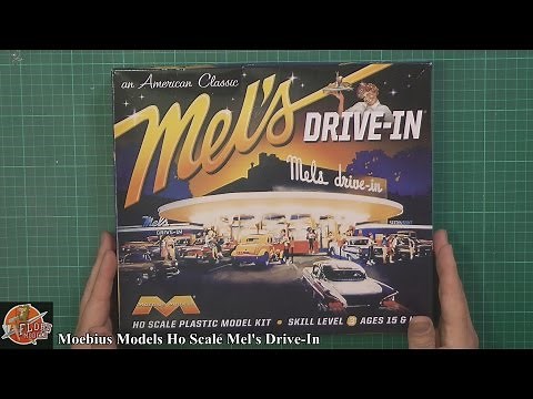 Mel's Drive in Moebius Models review