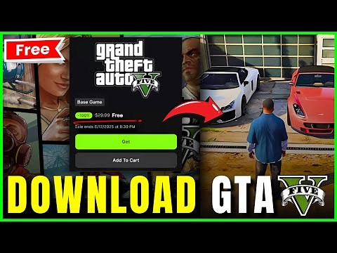HOW TO DOWNLOAD GTA V FOR FREE on PC/Laptop (2025) | FREE GTA 5 DOWNLOAD 100%REAL | 🎮 #gta5 #gta5rp