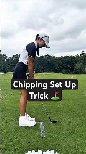 Simple Setup Trick to Improve Chipping ⛳️ | Cross-Handed Drill