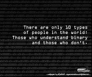 Learn to Talk Binary (The Efficient/hard Way)