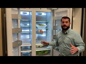 Monogram Integrated Column Refrigerators: ZIR301NPNII + ZIF241NPNII