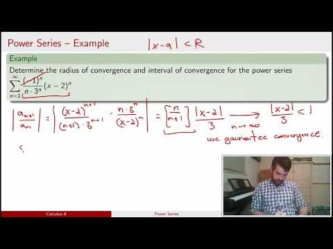 Power Series | Determining endpoints of the interval of convergence