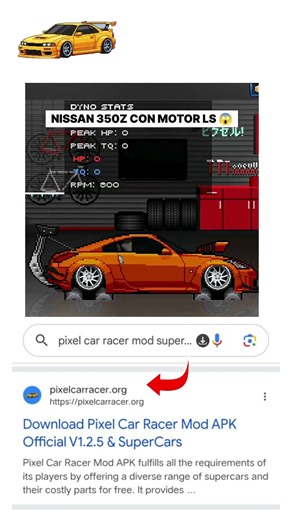 Pixel Car Racer Mod APK Download Latest Version v1.2.5 #racinggame#roblox #videogame