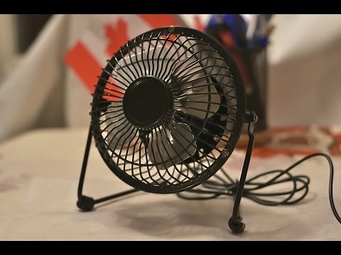 Mini USB Desk Fan Review