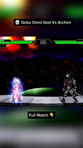 Goku Omni King VS Archon The SHOCKING Truth About Dragon Ball Mugen