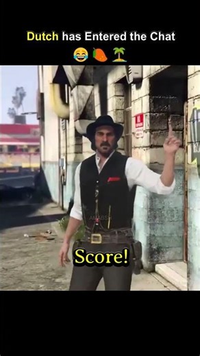 RDR2 | Dutch in GTA V 😂🥭 #rdr2