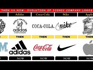 Comparison: The Evolution Of Iconic Company Logos: Then Vs Now