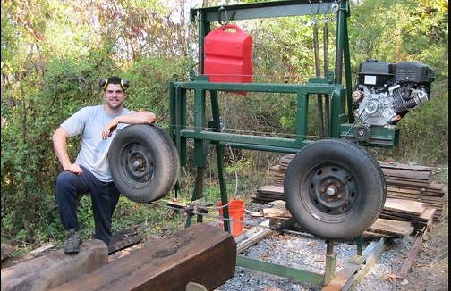 23 Homemade Sawmill Plans To Cut Logs Into Lumber - The Self-Sufficient Living