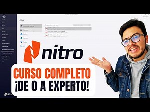 Nitro Pro PDF 2025: Curso Completo Paso a Paso 📄 ⚡